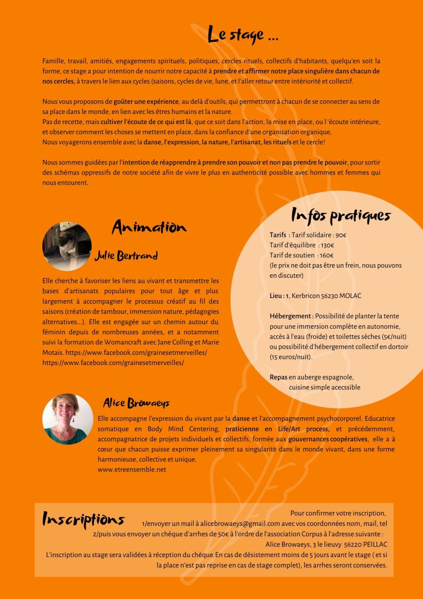 L'art du cercle verso