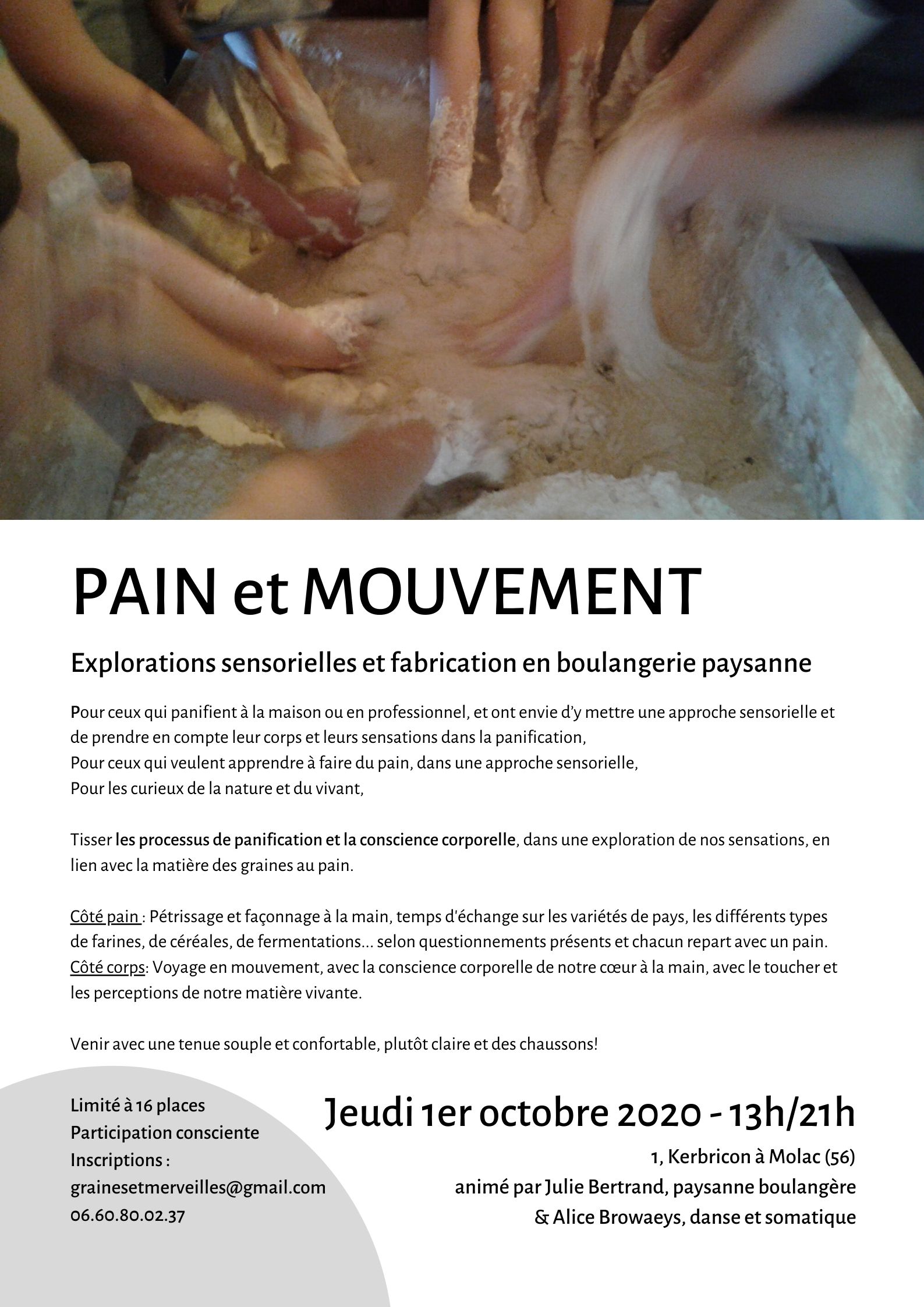 Pain en mouvement